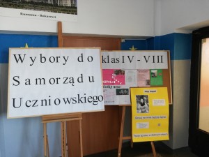 LEKCJA DEMOKRACJI - wybory do Samorządu Uczniowskiego .